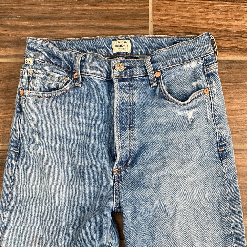 Citizens of Humanity Olivia High Rise Slim Ankle Jeans Size 25 - Picture 5 of 15